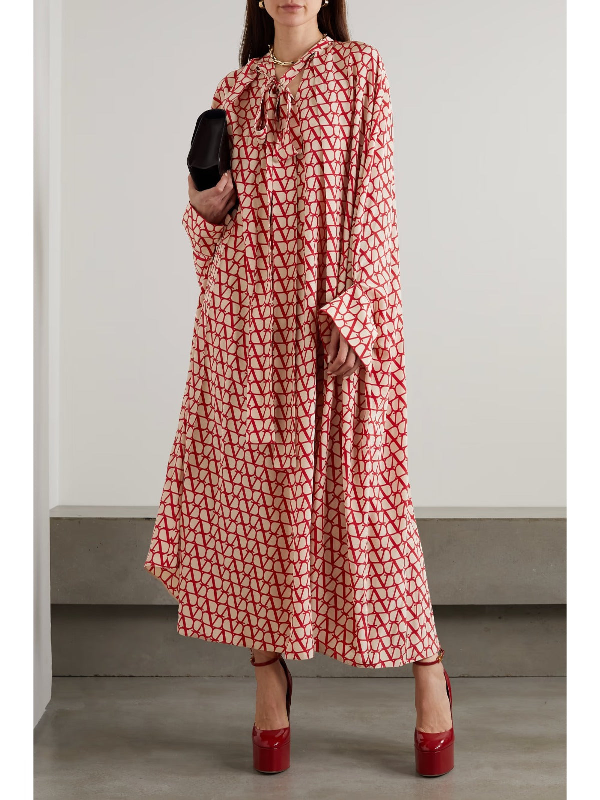 SCARLET KAFTAN