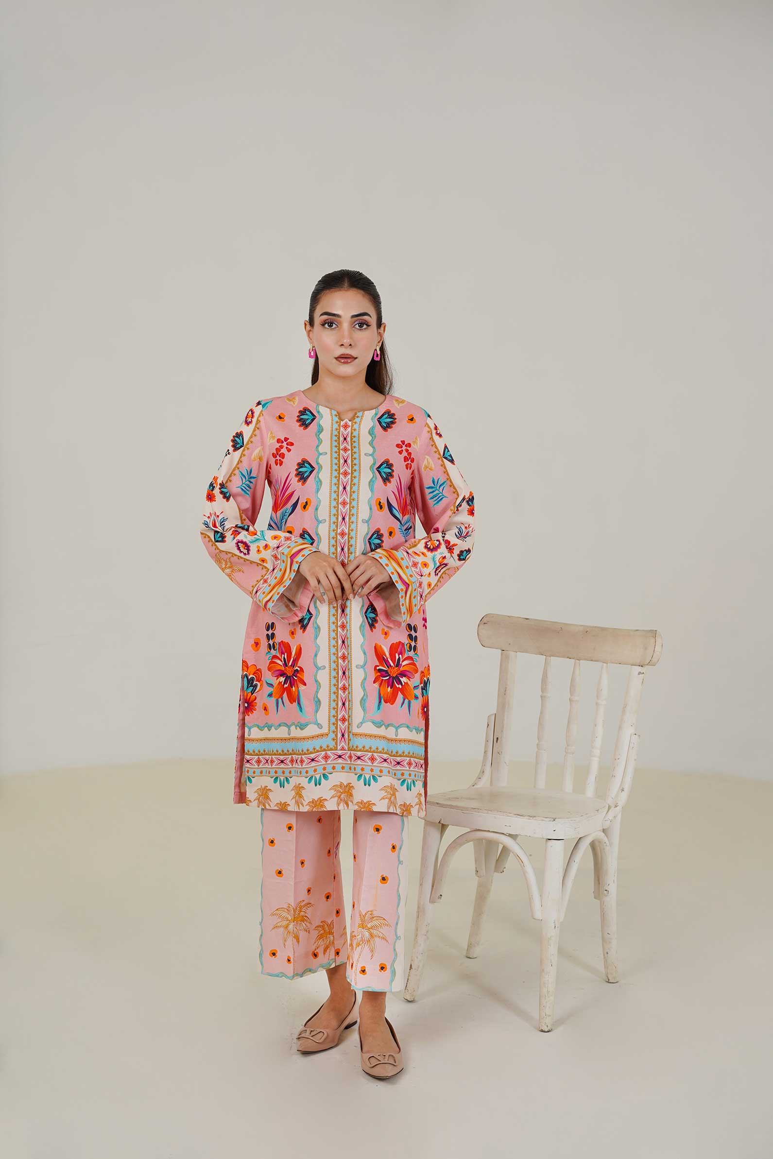 GULZAR MUSLIN CORD SET