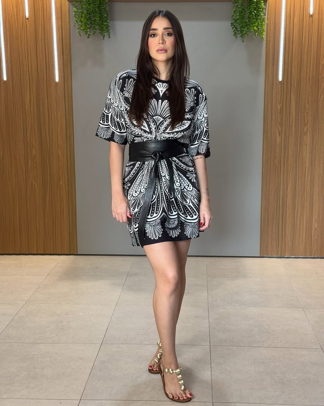 THE GRAPHIC GODDESS DRESS
