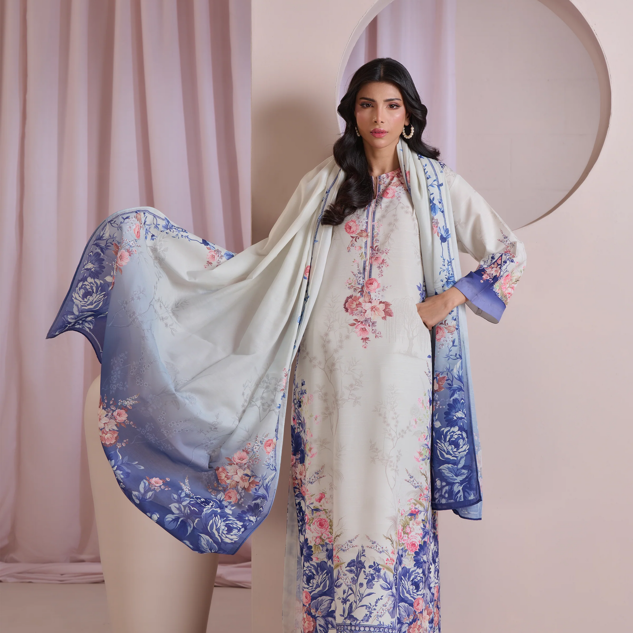 CHANDNI CORD SET WITH DUPATTA
