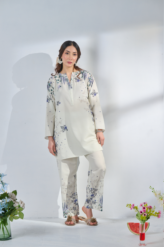 LILCA BLOOM RAYON BLEND CO-ORD SET