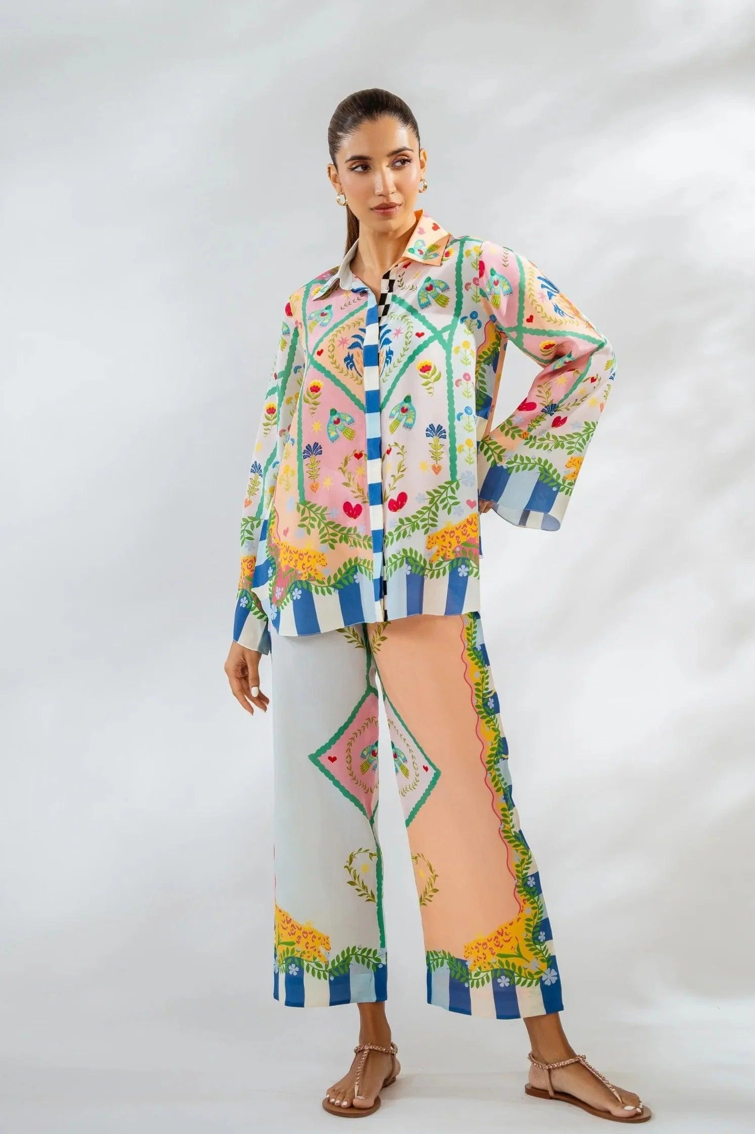 WHIMSICAL GARDEN CO-ORD SET