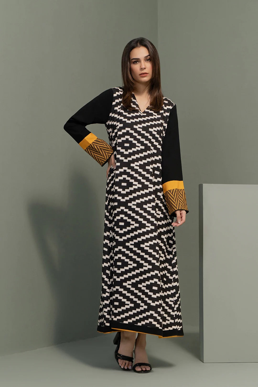 MAZE MAXI DRESS