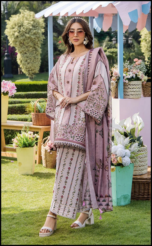 PETAL PRISM CORD SET WITH DUPATTA