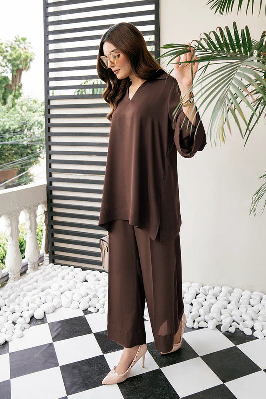 NOVA LUXE SOLID CORD SET - COFFEE