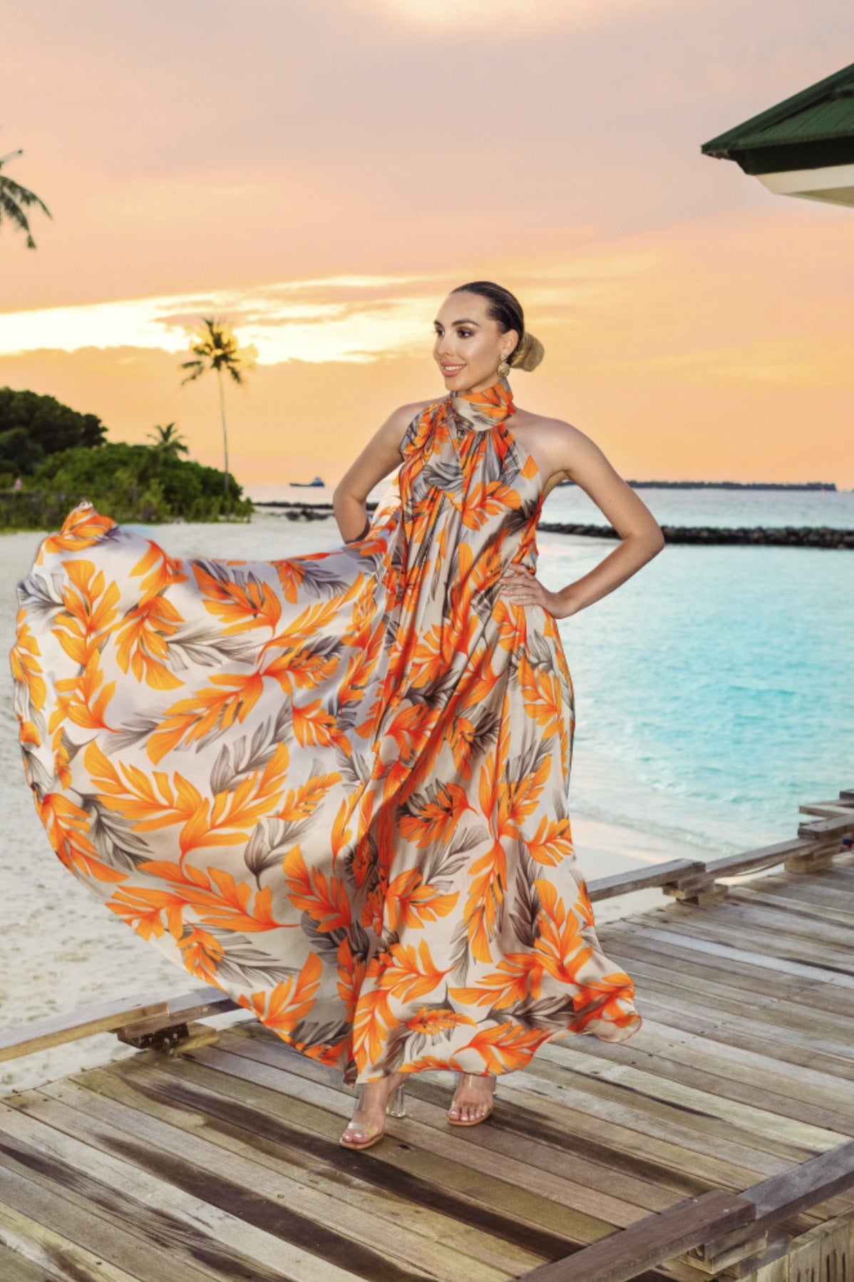 SUNSET BREEZE MAXI