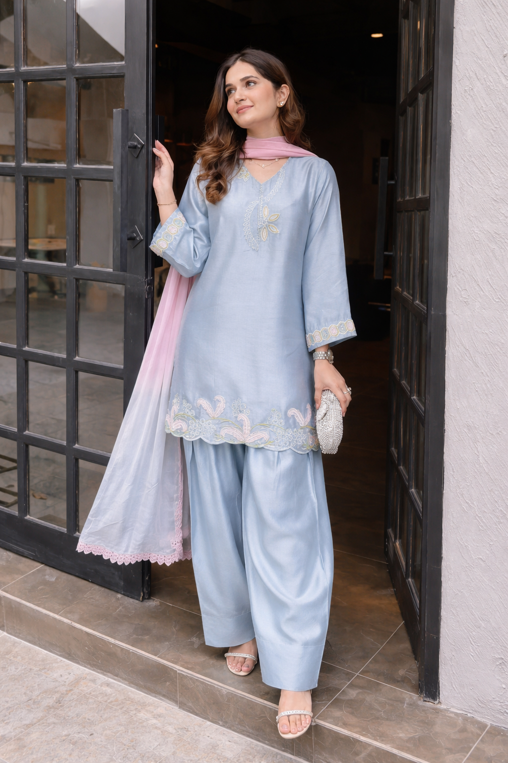AZRA FARSHI SUIT SET
