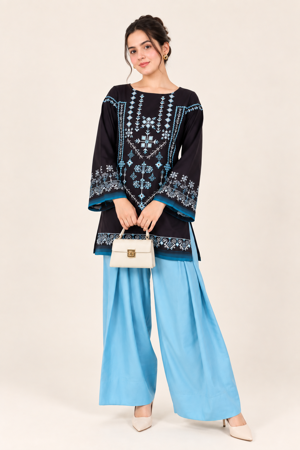 Nila Farshi Salwar Cord Set