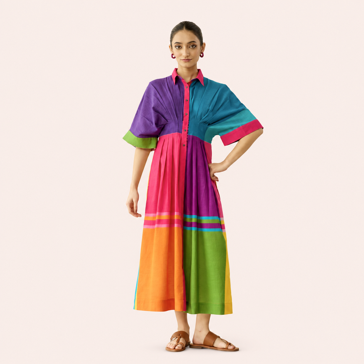 Prism Parade Rayon Shirt Dress