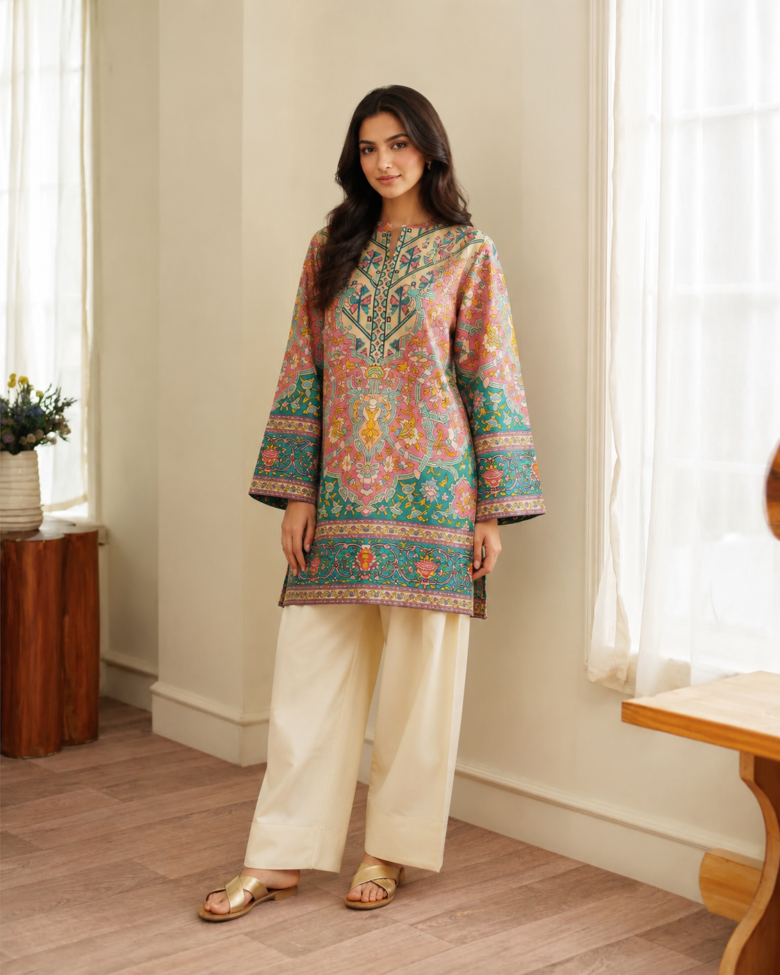 ENCHANTED LINEN CO-ORD SET