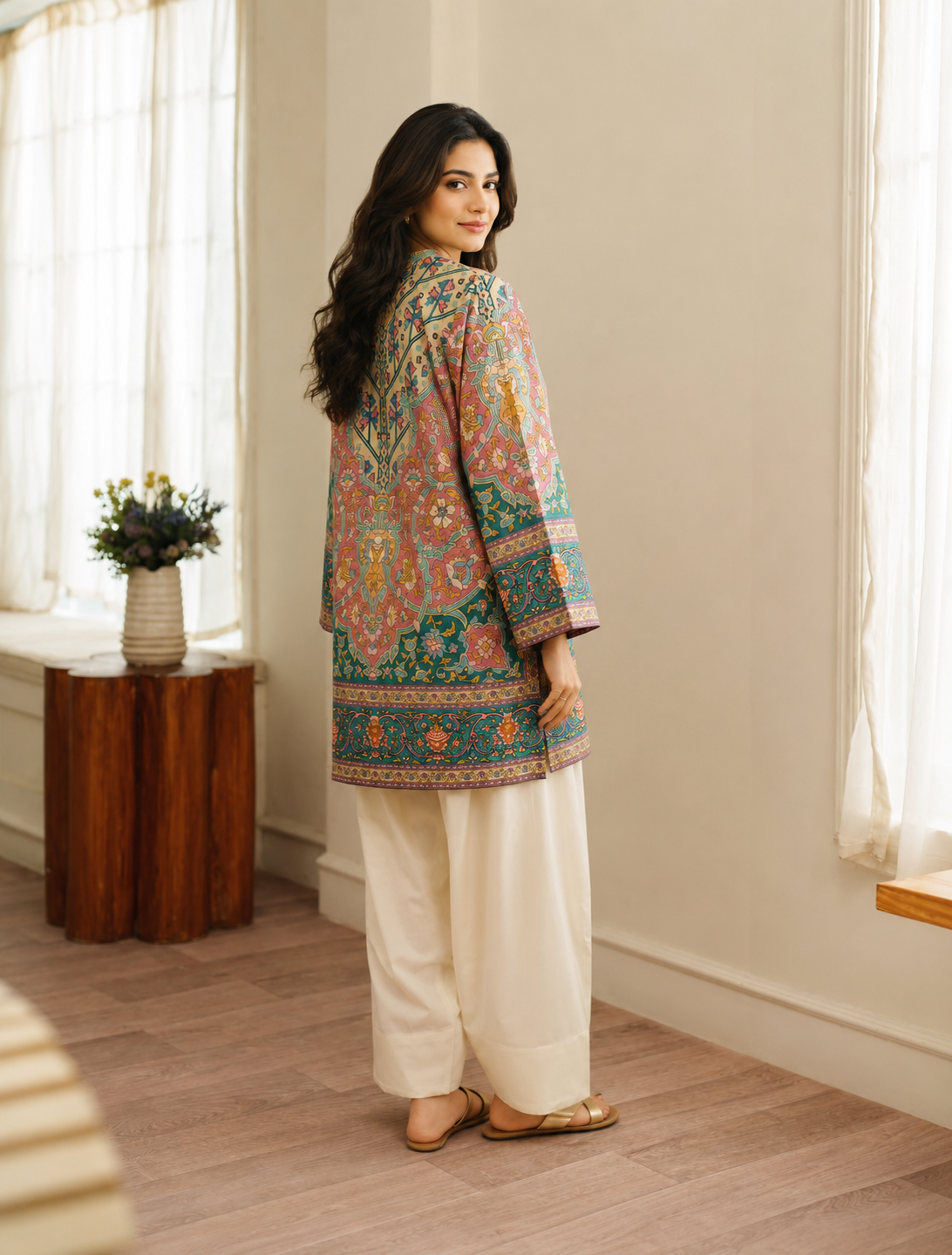 ENCHANTED LINEN CO-ORD SET