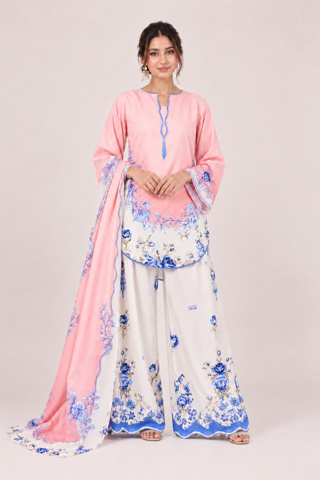 Vanya Printed Cord Set