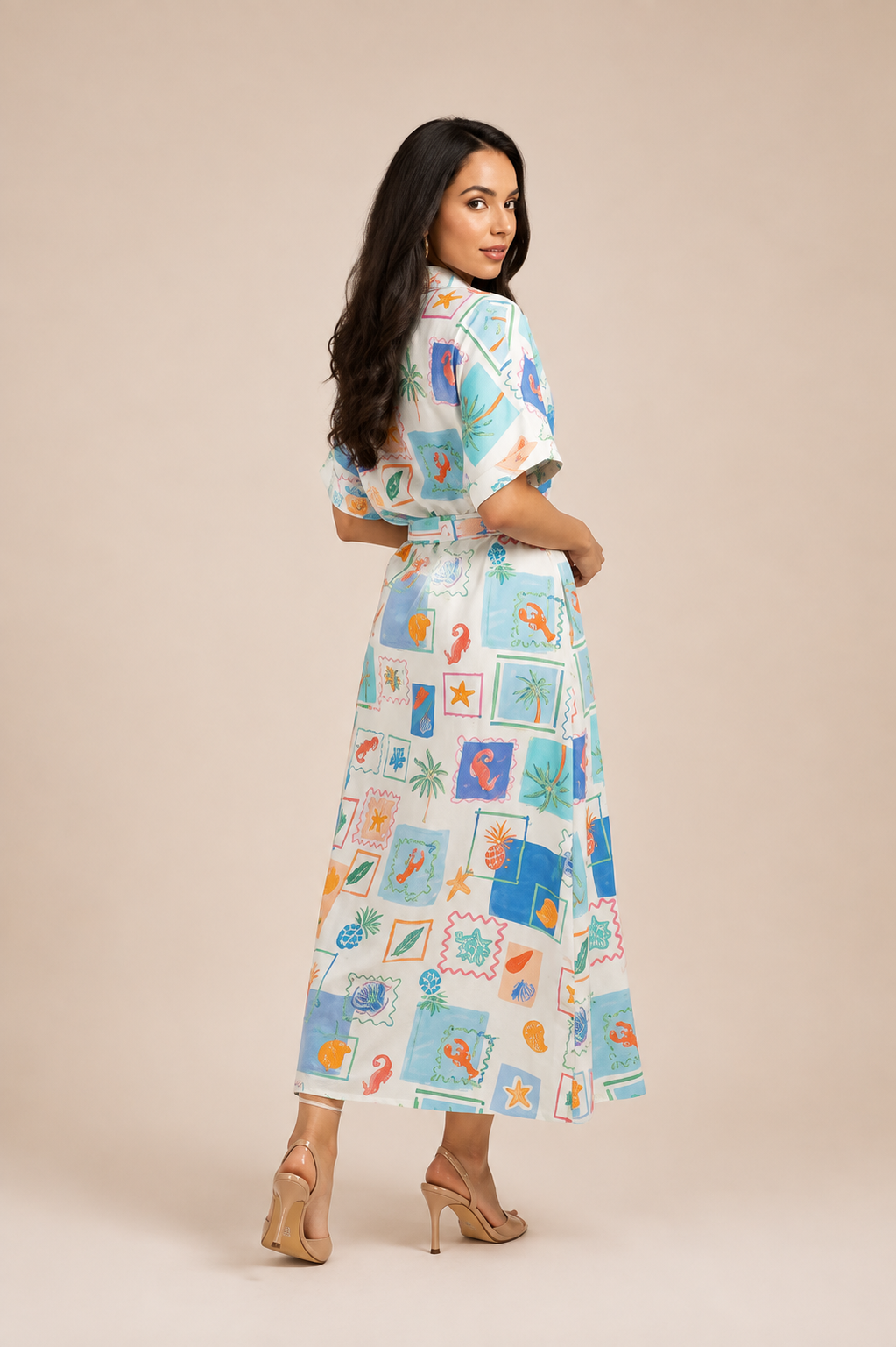 COASTAL SHIRT DRESS
