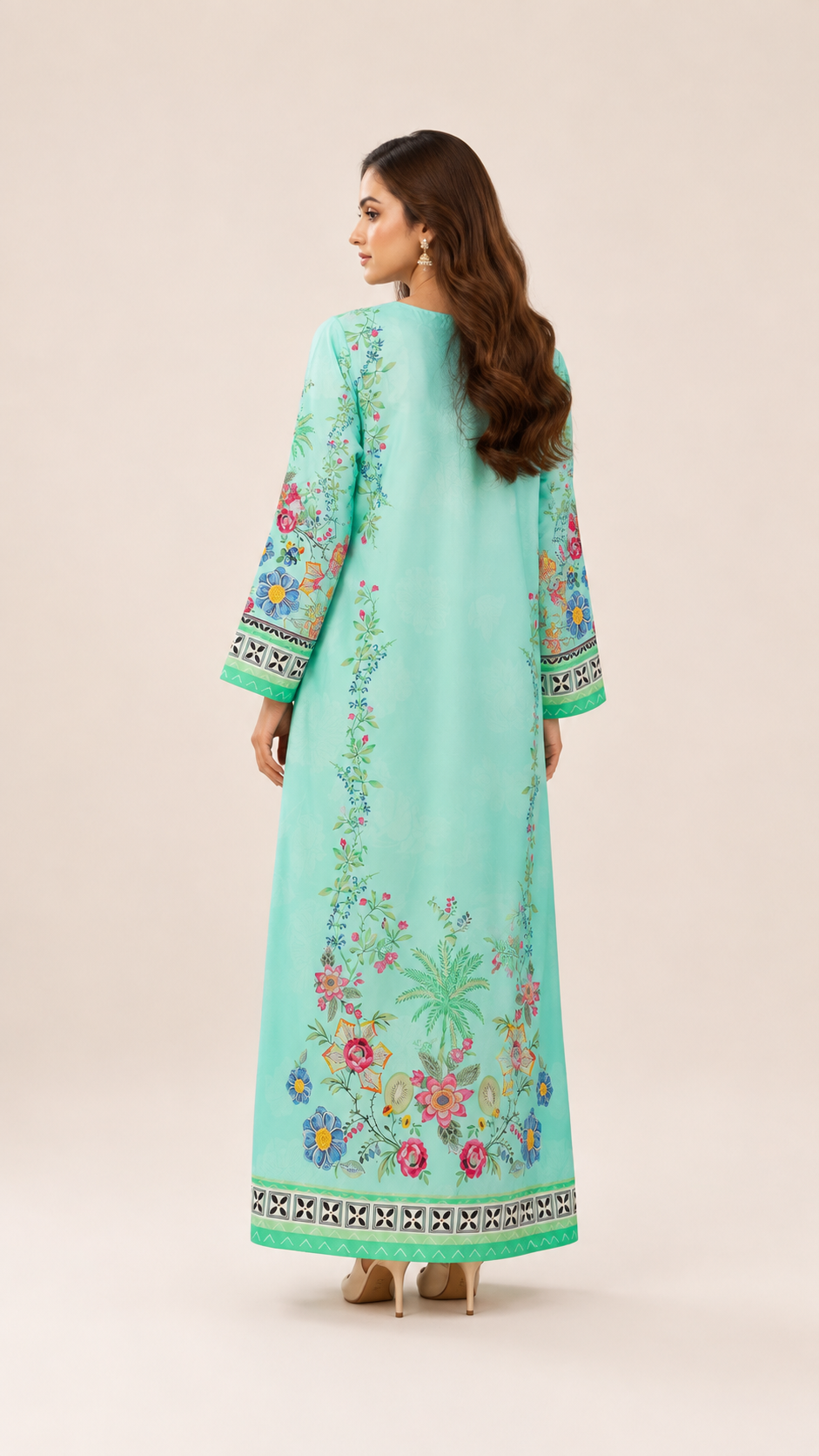 ELARA BOTANIC LUXE KAFTAN
