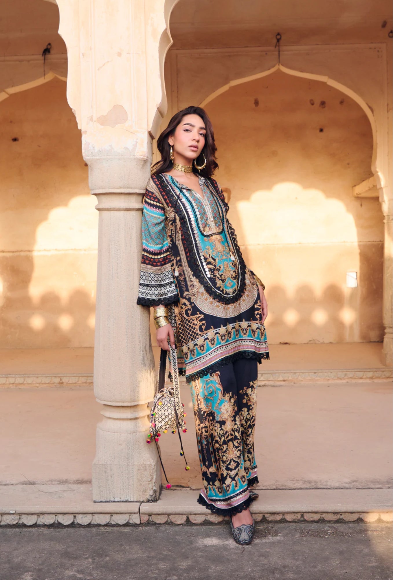 INDRIYA BOHO CORD SET