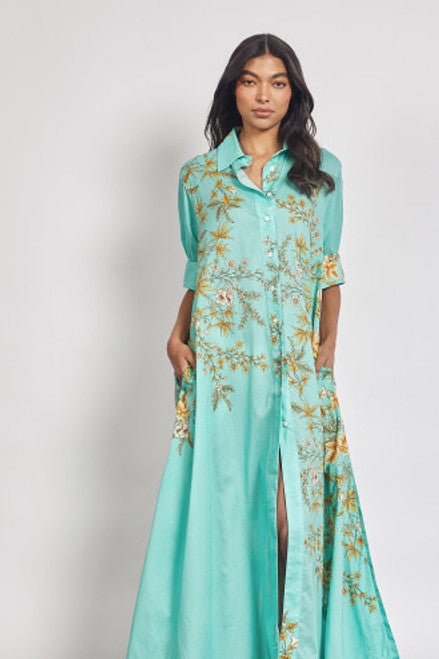 TEAL MAGIC DRESS