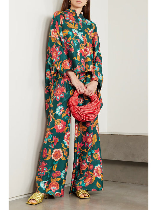 TROPICAL OPULENCE KAFTAN CO-ORD SET