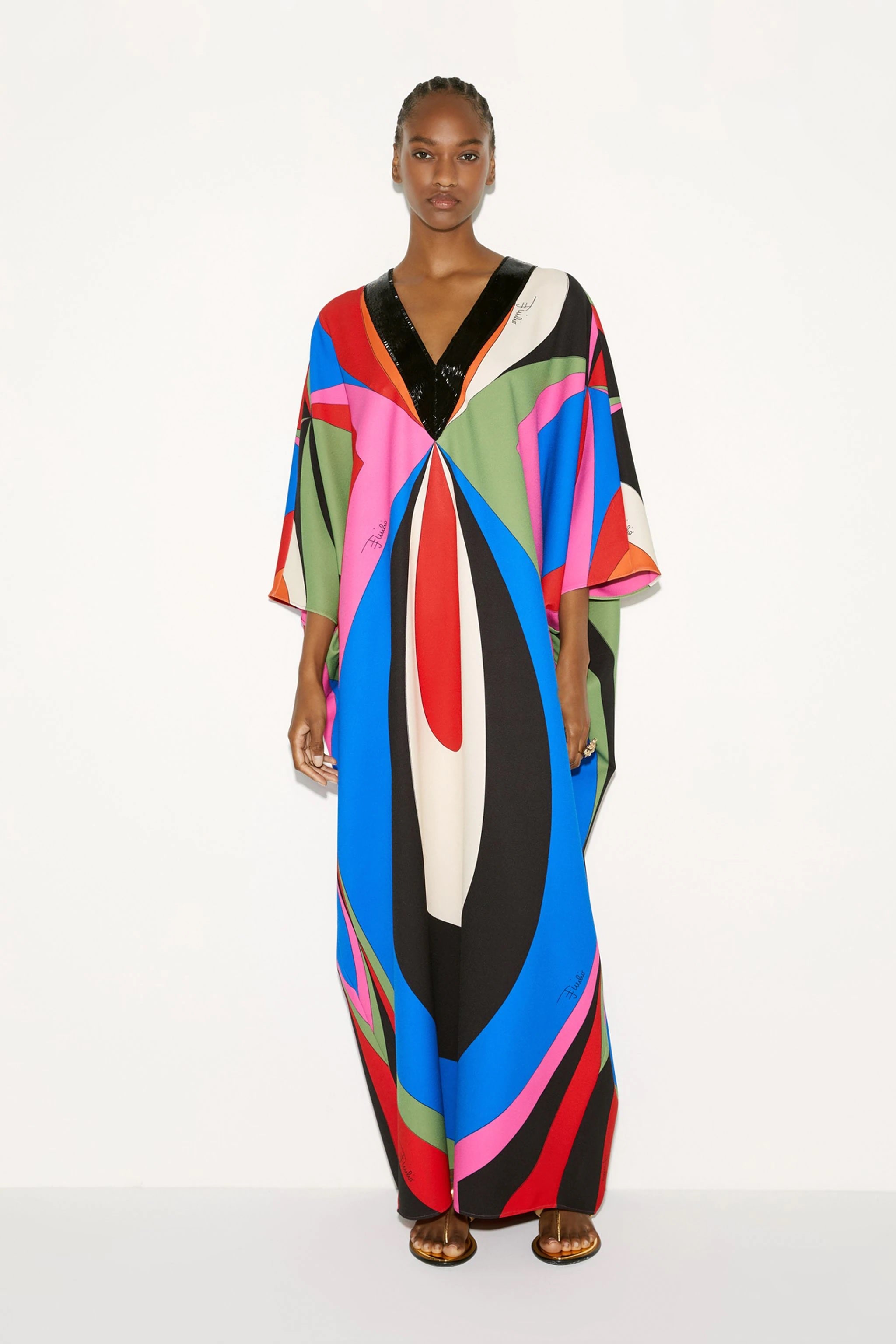 GALAXIA SEQUIN KAFTAN