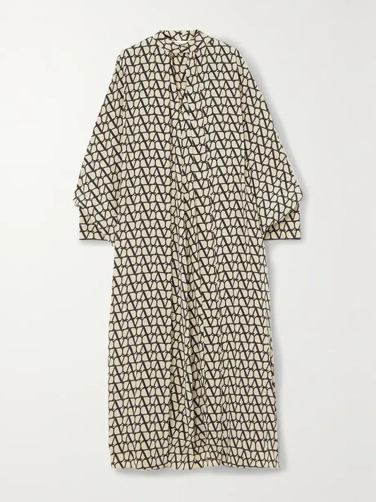 SCARLET DARK KAFTAN