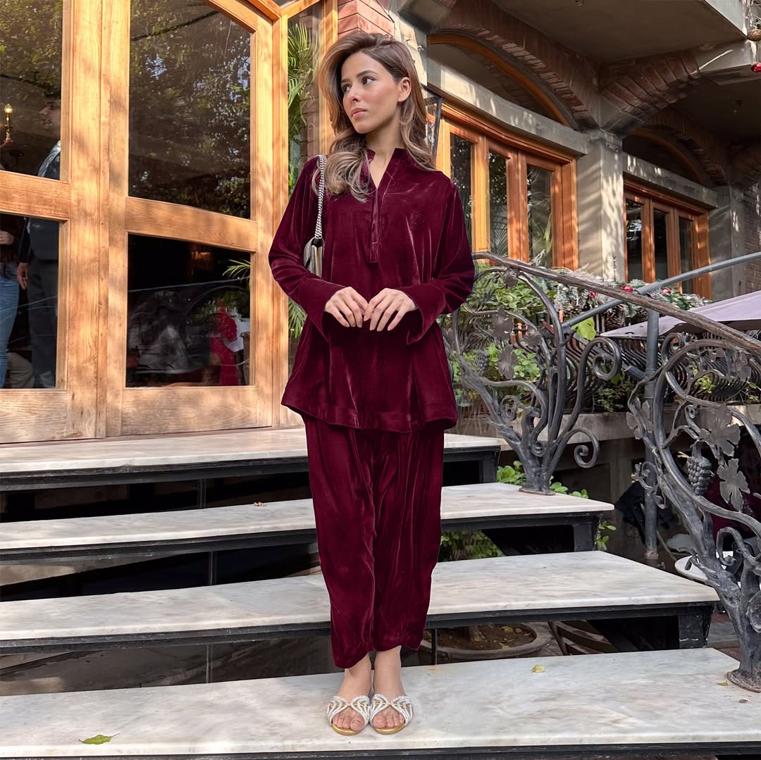 LUXE VELVET CORD SET