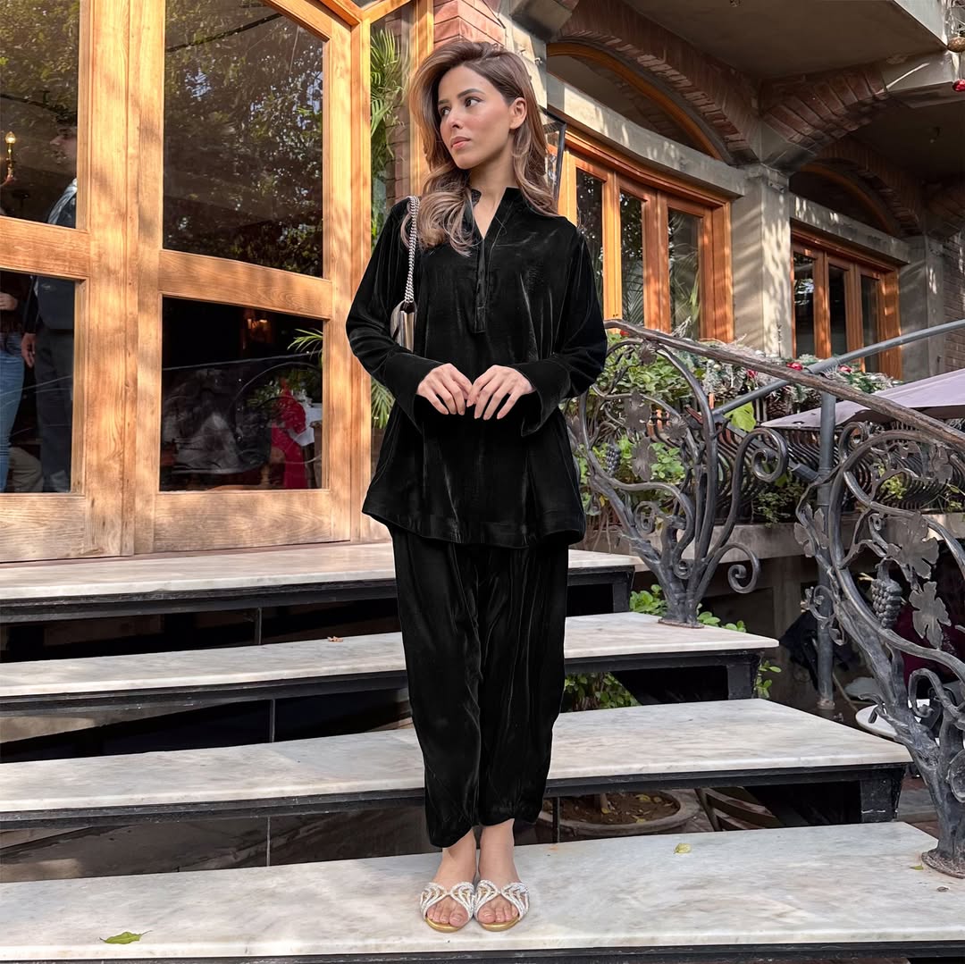 LUXE VELVET CORD SET