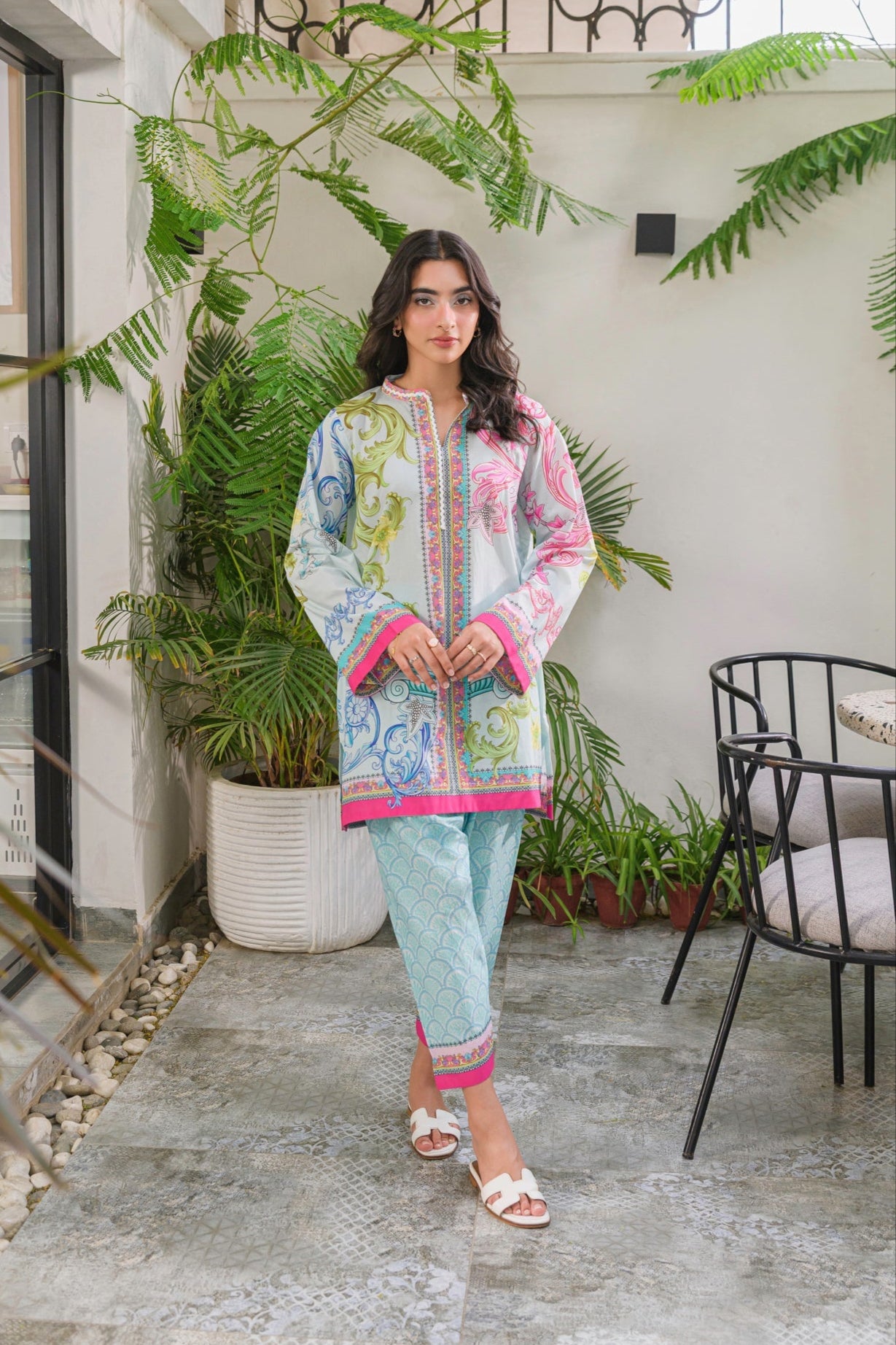 NOORANIYAN SWISS COTTON CORD SET