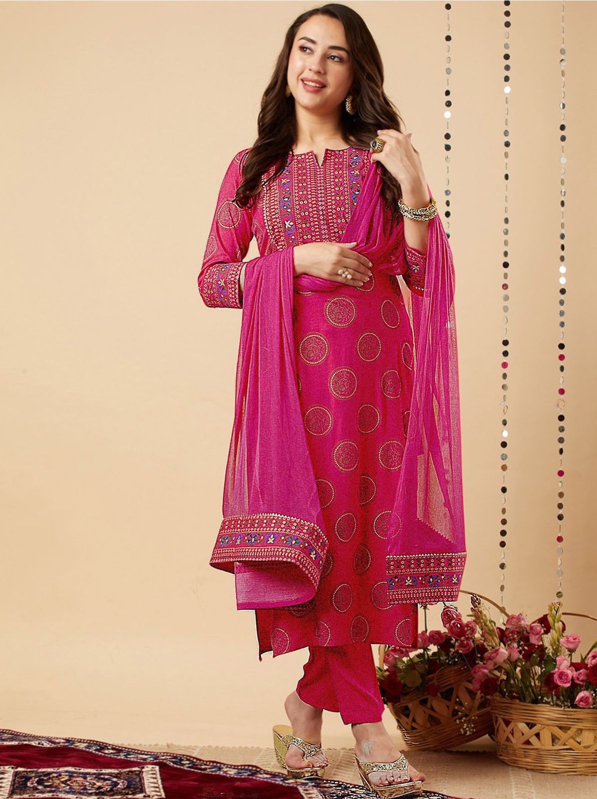 CHHAVI RAYON SET - HEAVY RAYON