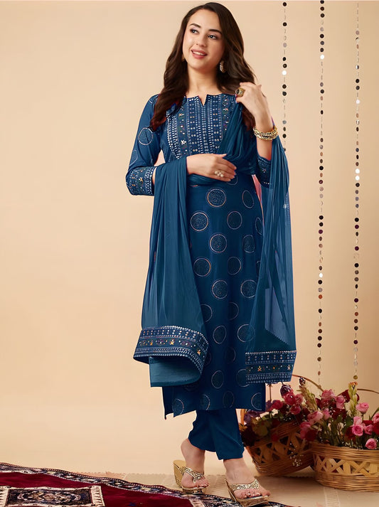 CHHAVI RAYON SET - HEAVY RAYON