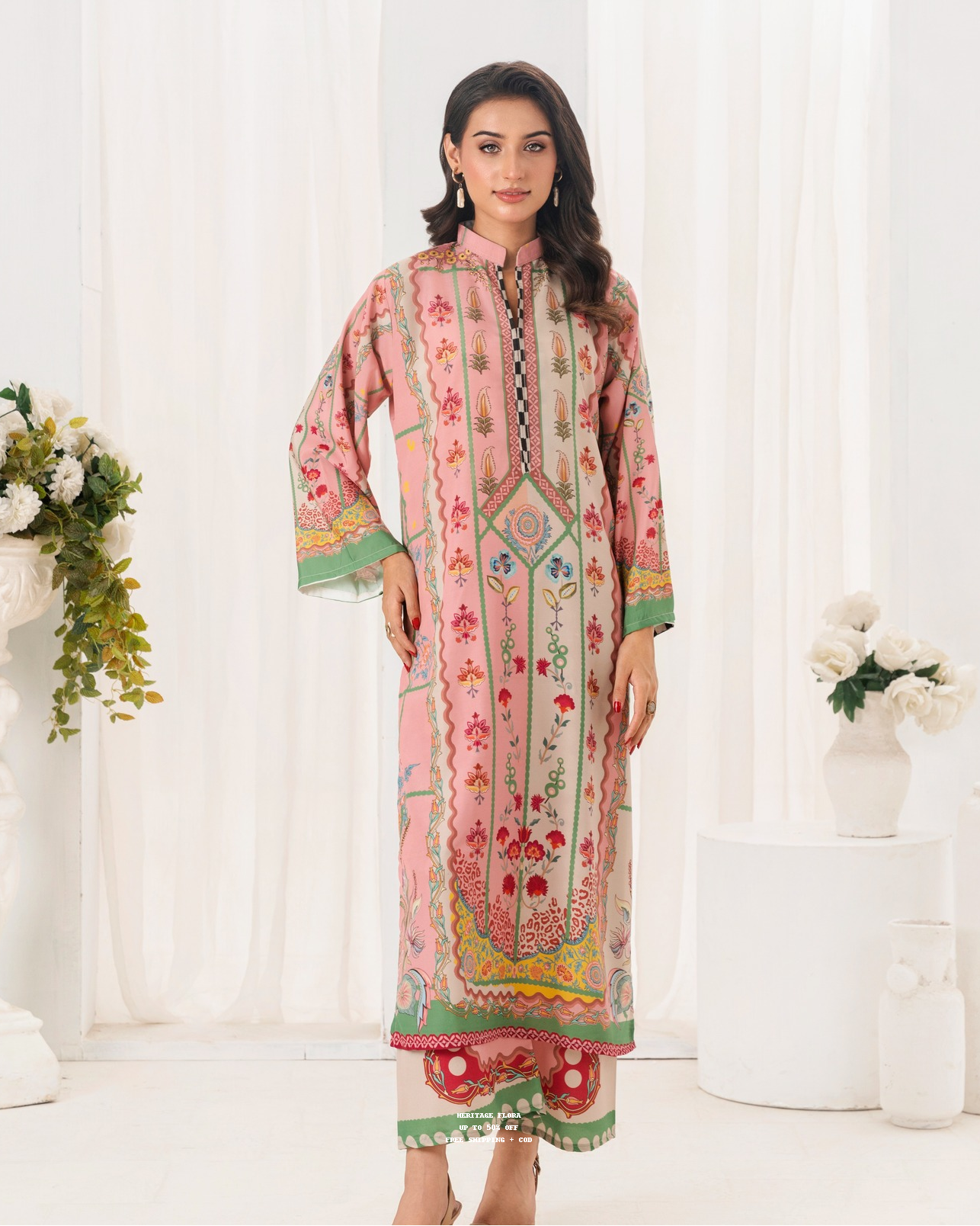 HERITAGE FLORA CO-ORD SET