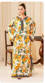 SUNLIT BLOOM KAFTAAN