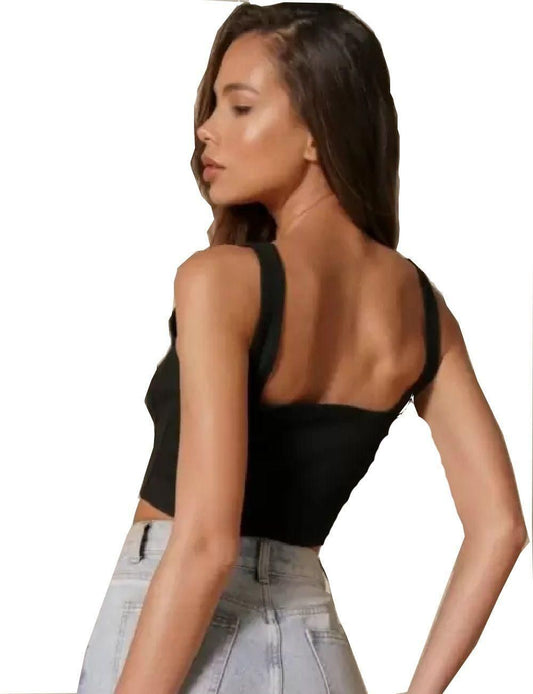 Clafoutis™ Chic Trio Square Neck Crop Tops